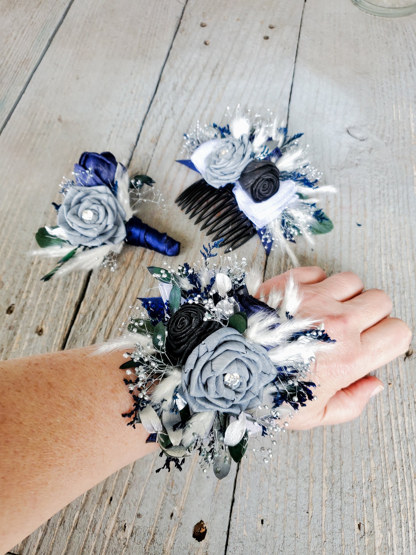 Custom Order Wood Wedding Flowers only! Pictures for reference.