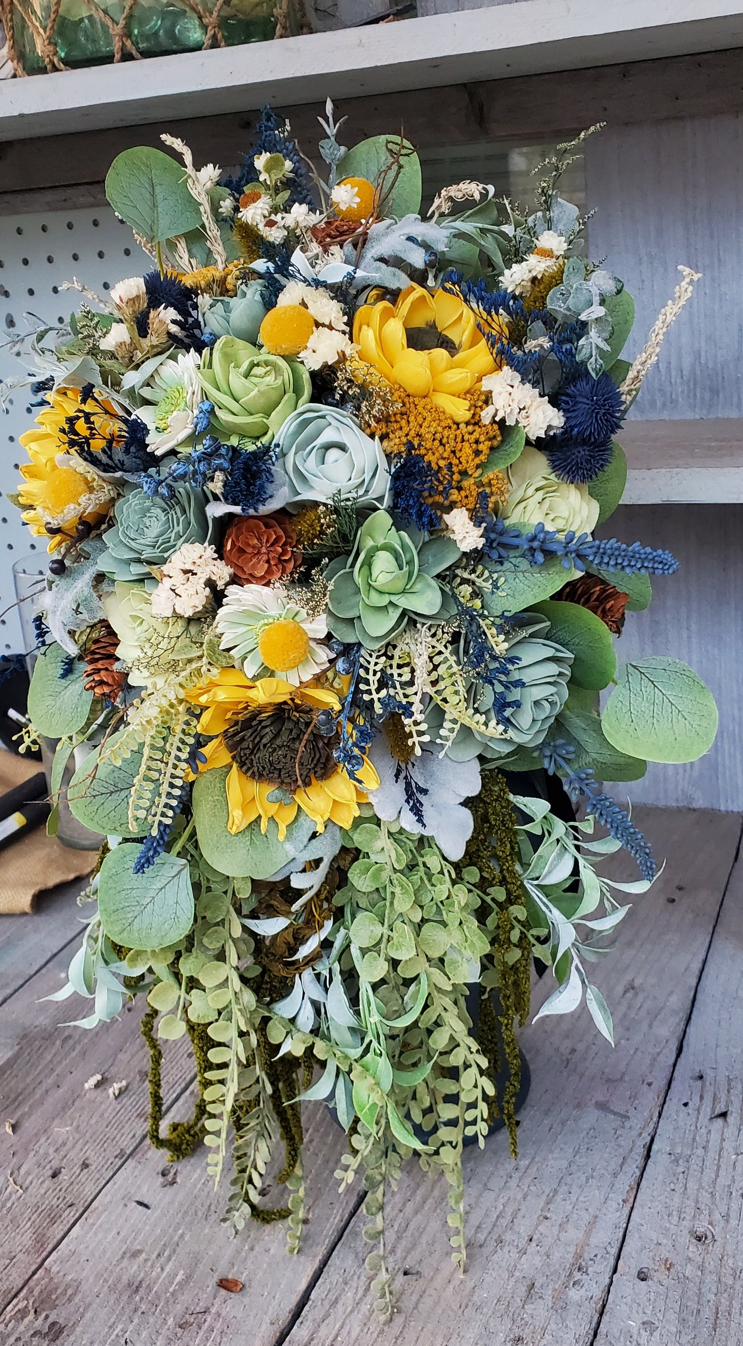 Custom Order Wood Wedding Flowers only! Pictures for reference.