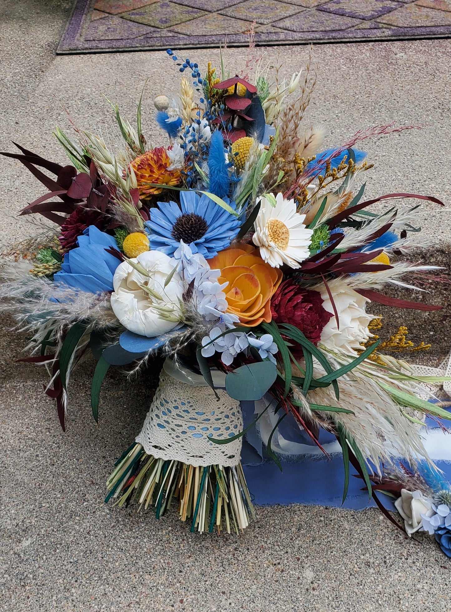 Custom Order Wood Wedding Flowers only! Pictures for reference.