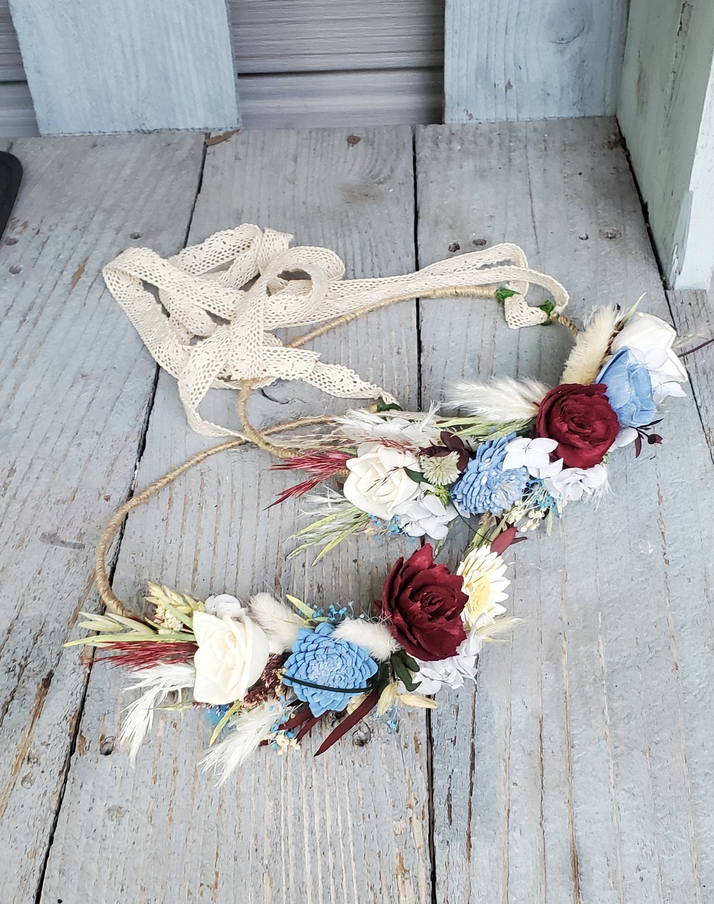 Custom Order Wood Wedding Flowers only! Pictures for reference.