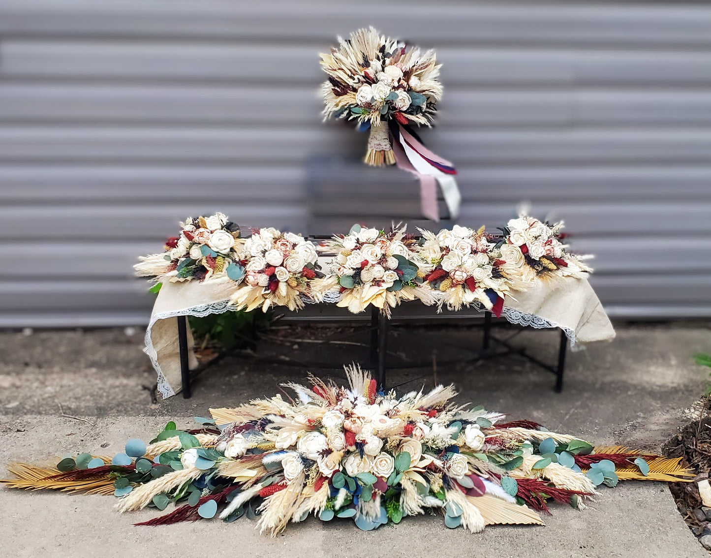 Custom Order Wood Wedding Flowers only! Pictures for reference.