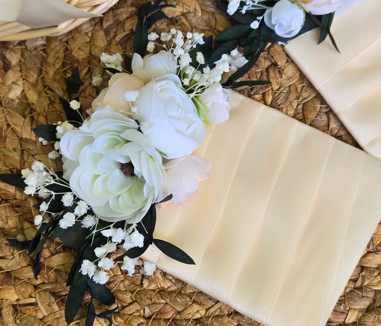 Custom Order Artificial Wedding Flowers. Pictures for reference only.