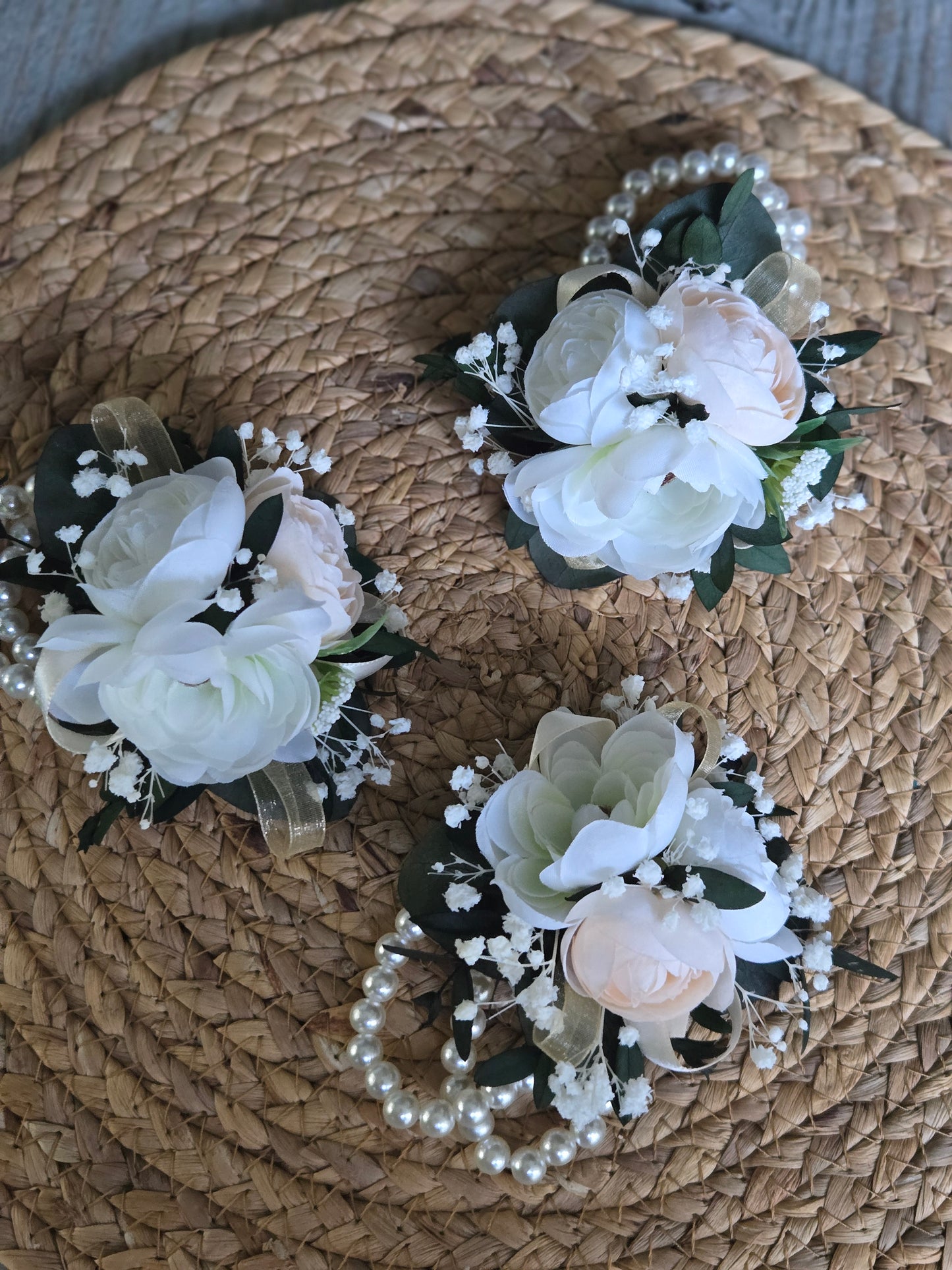 Custom Order Artificial Wedding Flowers. Pictures for reference only.