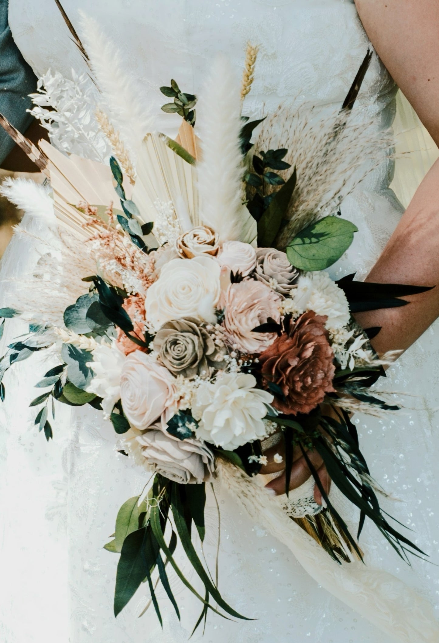 Custom Order Wood Wedding Flowers only! Pictures for reference.