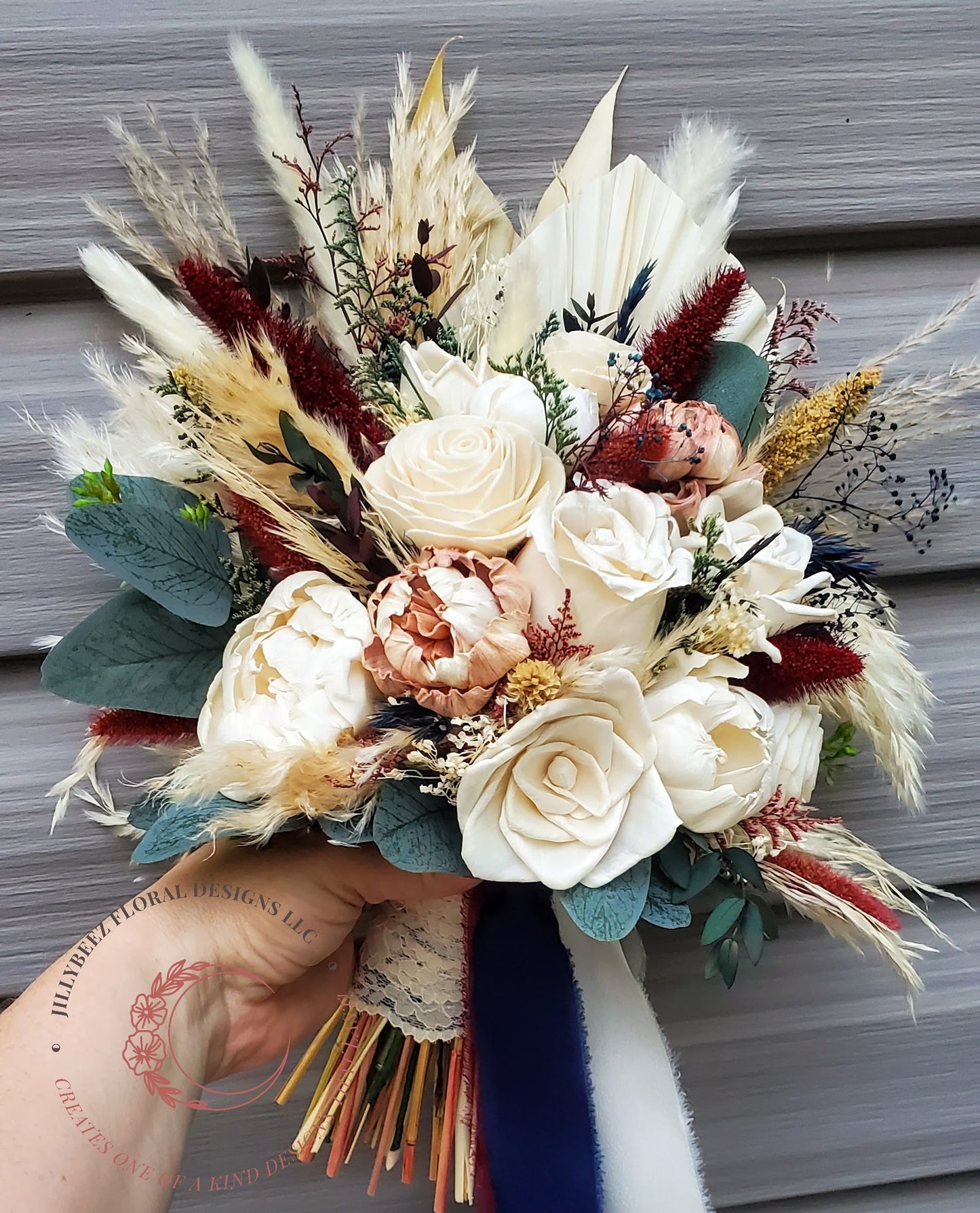 Custom Order Wood Wedding Flowers only! Pictures for reference.