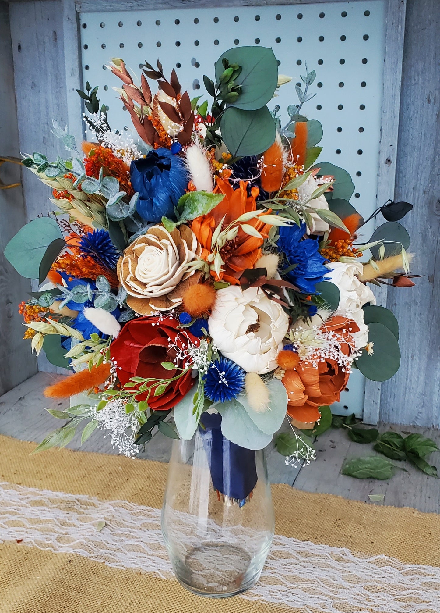 Custom Order Wood Wedding Flowers only! Pictures for reference.
