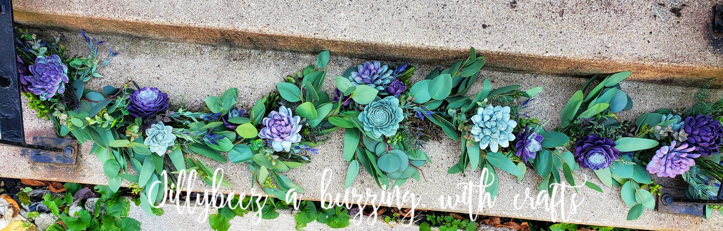 Custom Order Wood Wedding Flowers only! Pictures for reference.