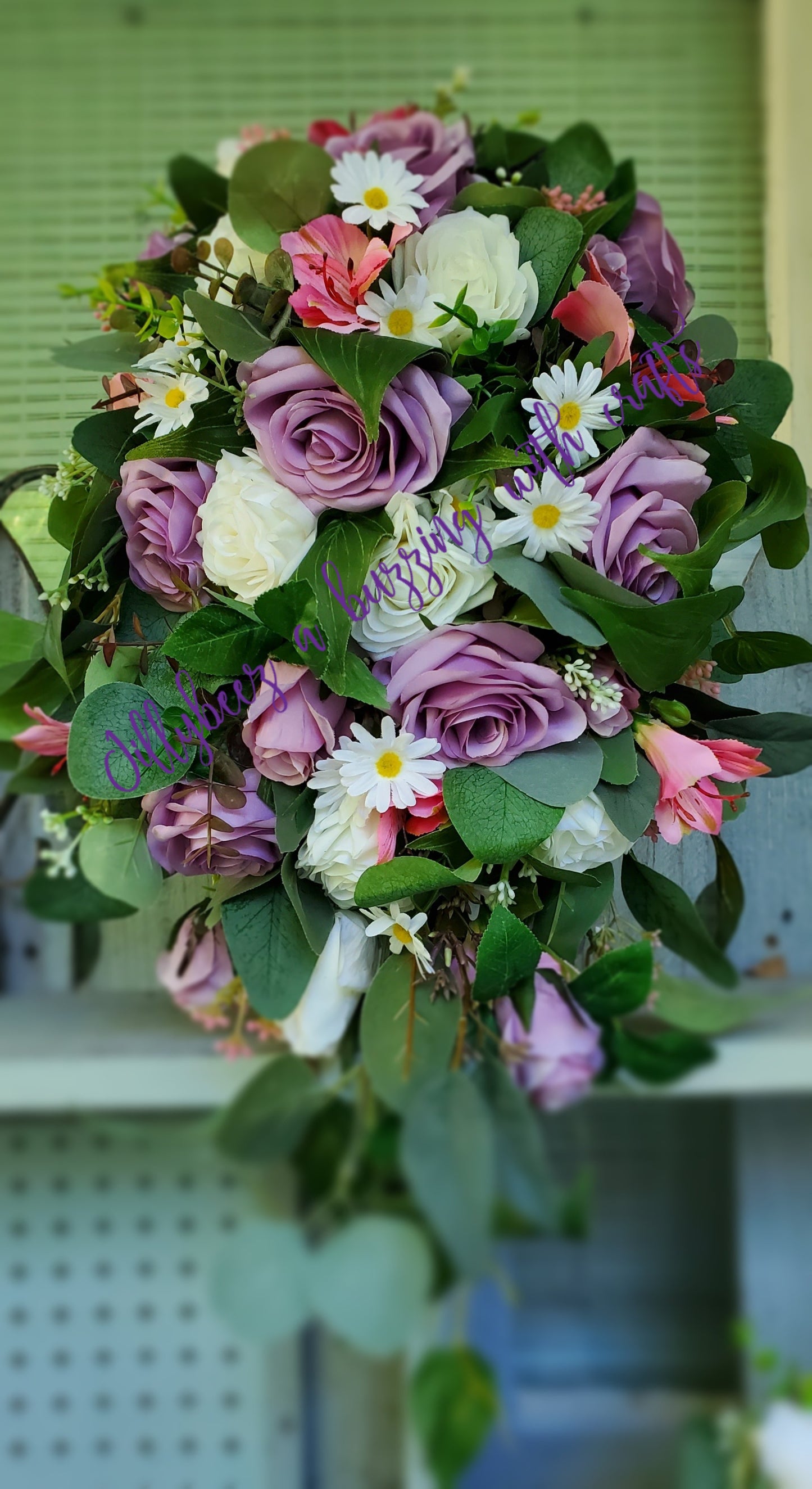 Custom Order Artificial Wedding Flowers. Pictures for reference only.