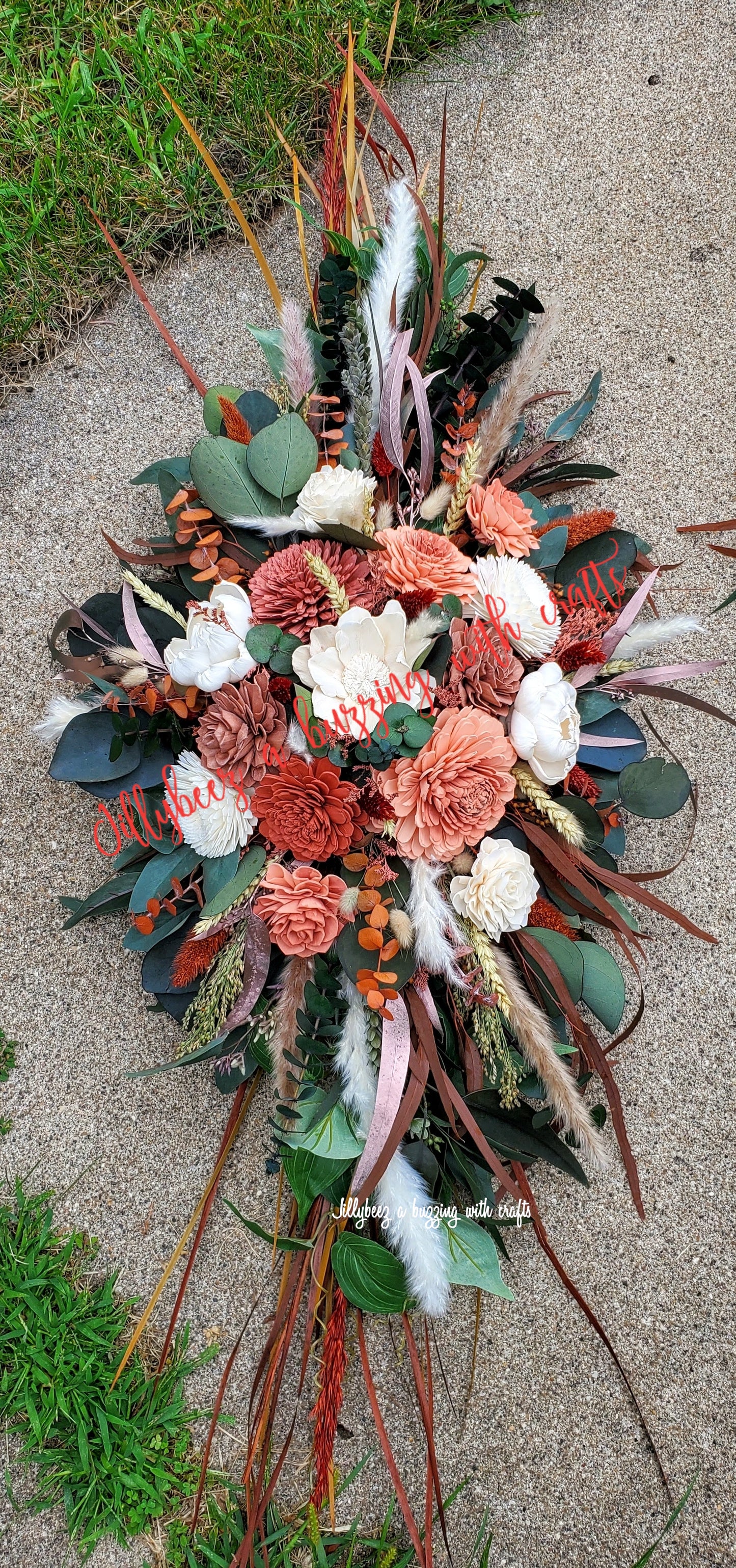 Custom Order Wood Wedding Flowers only! Pictures for reference.