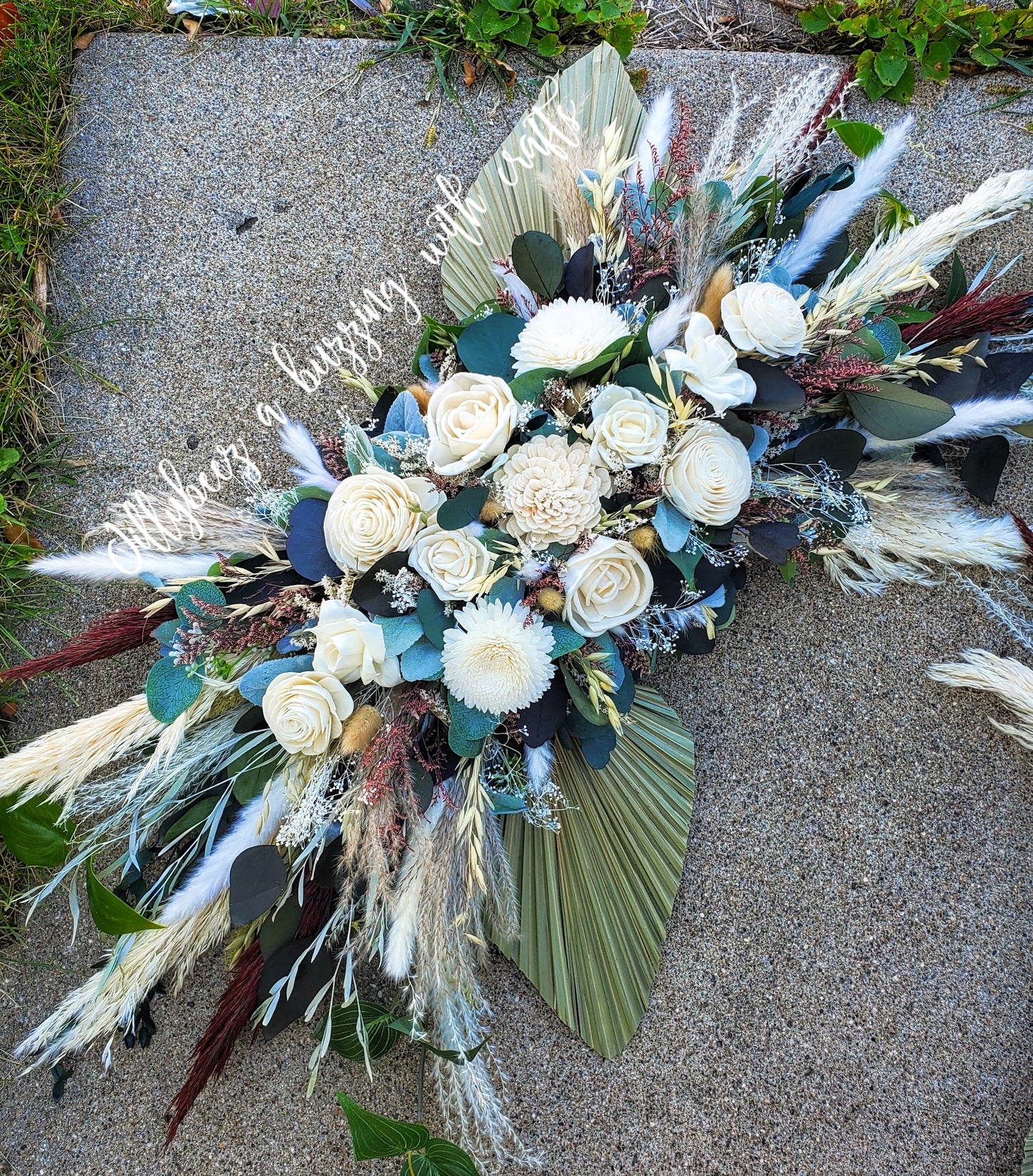 Custom Order Wood Wedding Flowers only! Pictures for reference.
