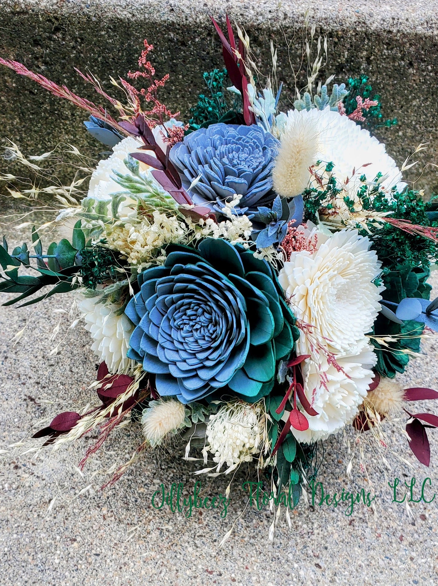 Custom Order Wood Wedding Flowers only! Pictures for reference.