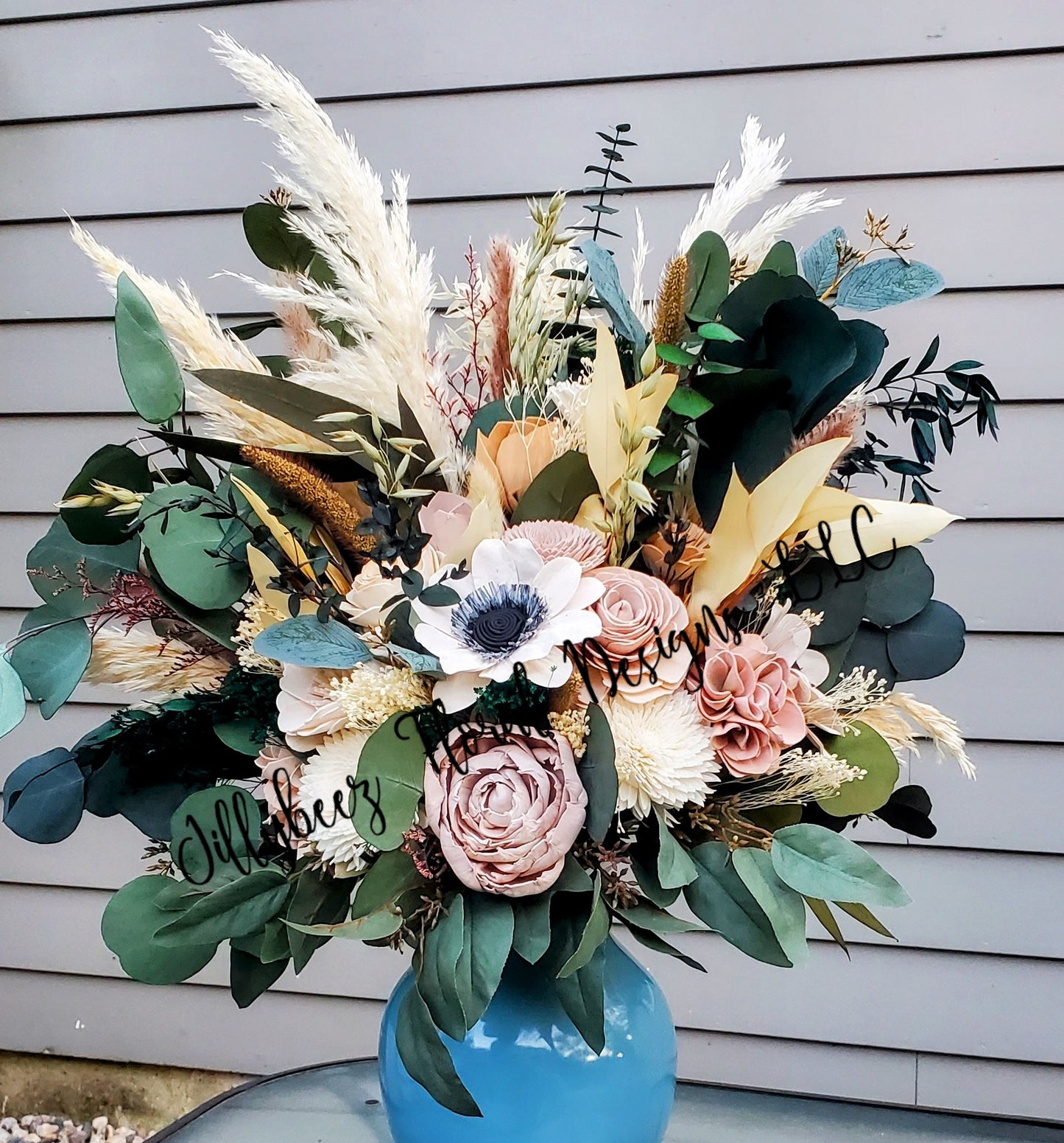 Custom Order Wood Wedding Flowers only! Pictures for reference.
