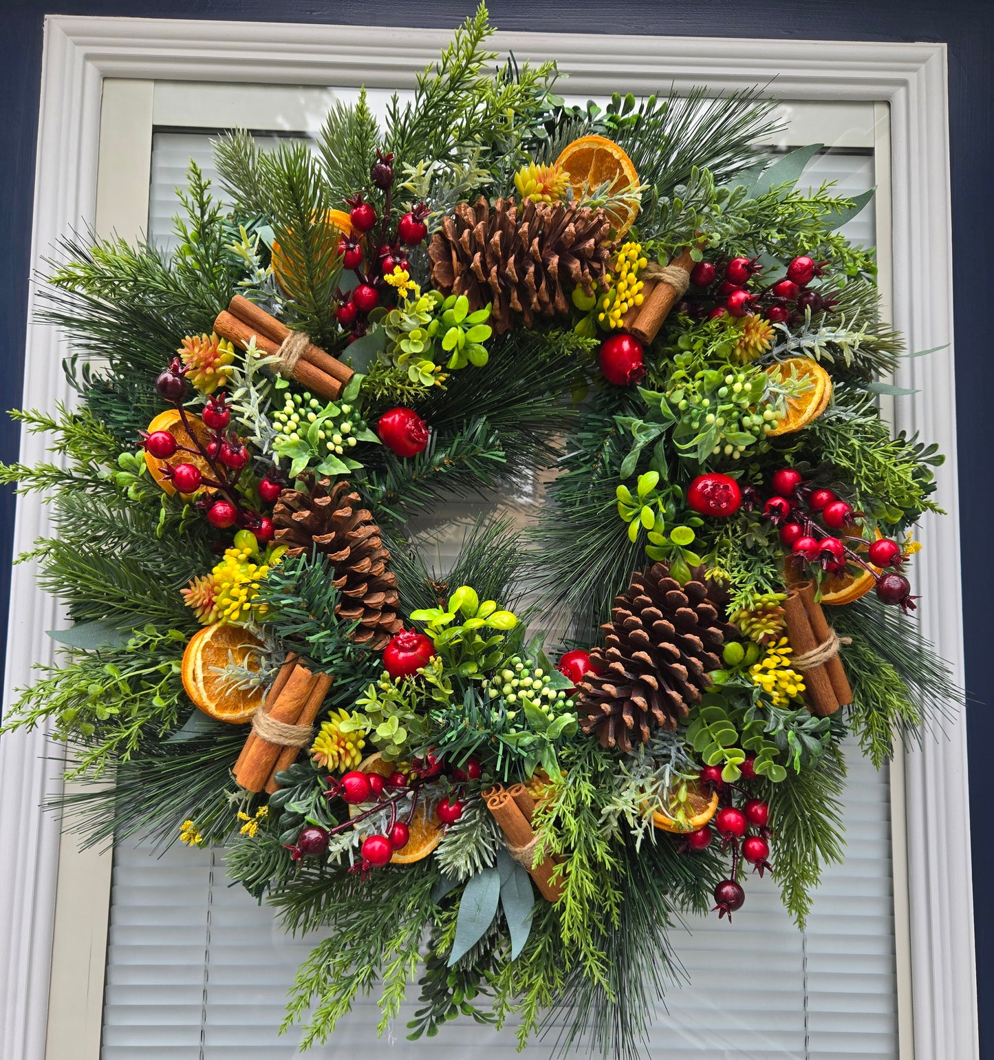 Artificial Pine Winter Wreath